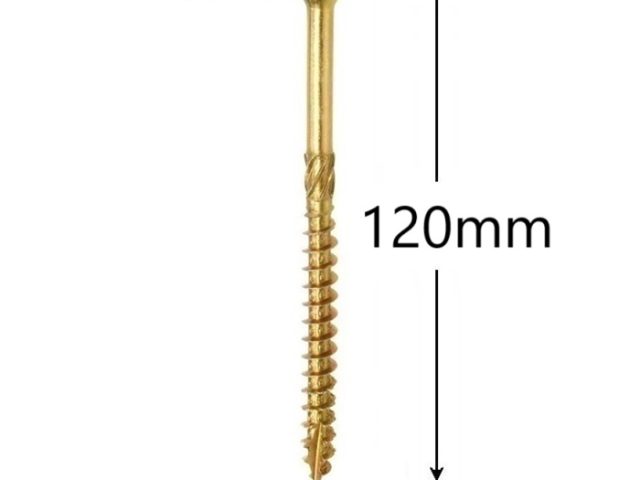 Surub Dulgherie Cap Inecat 5x120mm Torx TX25 - 100buc/cutie