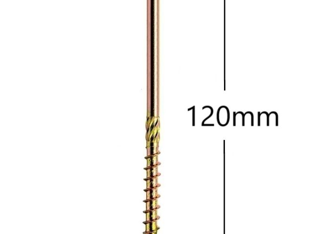 Surub Dulgherie Cap Plat 6x120mm Torx TX30 - 100buc/cutie
