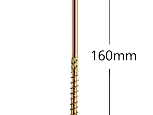 Surub Dulgherie Cap Plat 6x160mm Torx TX30 - 100buc/cutie