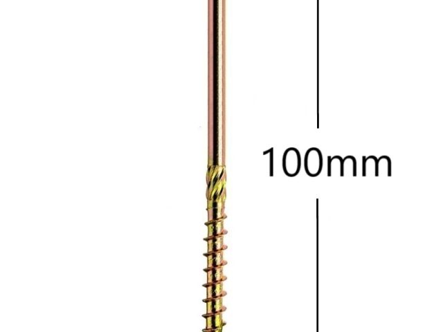 Surub Dulgherie Cap Plat 8x100mm Torx TX40 - 50buc/cutie