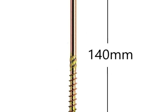 Surub Dulgherie Cap Plat 8x140mm Torx TX40 - 50buc/cutie