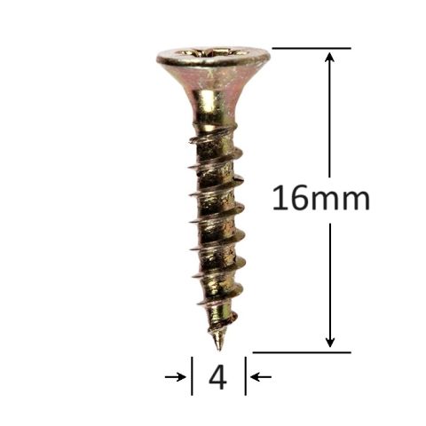 Holsurub Lemn Si PAL Cap Inecat 4x16 mm PZ2 - 1000buc/cutie