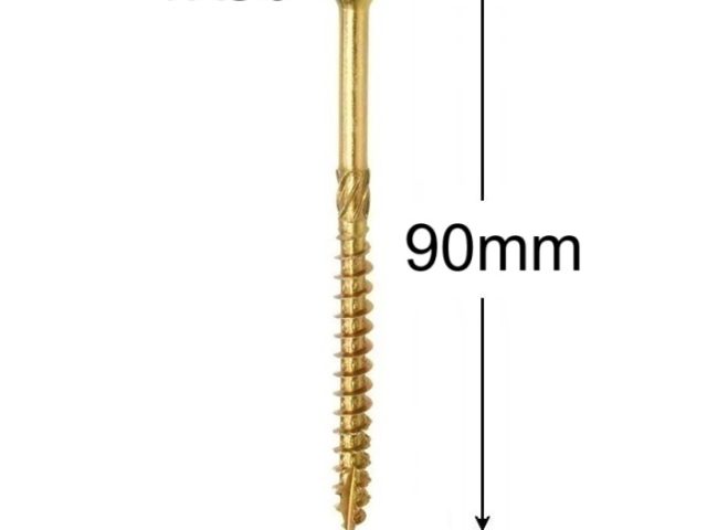 Surub Dulgherie Cap Inecat 6x90mm Torx TX30 - 100buc/cutie