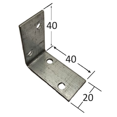 Coltar Lemn 40x40x20x2 mm KM0