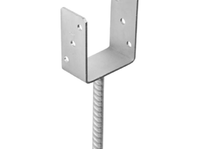 Suport Stalp Lemn 101mm Tip U PS100U