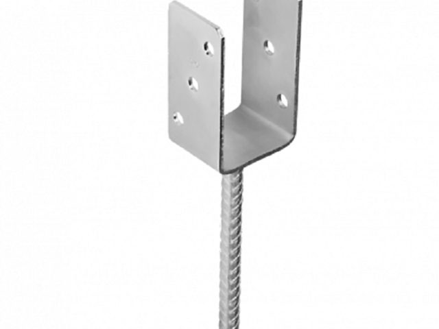 Suport Stalp Lemn 76mm Tip U PS75U
