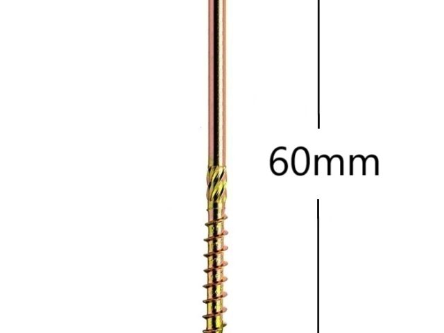 Surub Dulgherie Cap Plat 5x60mm Torx TX25 - 200buc/cutie