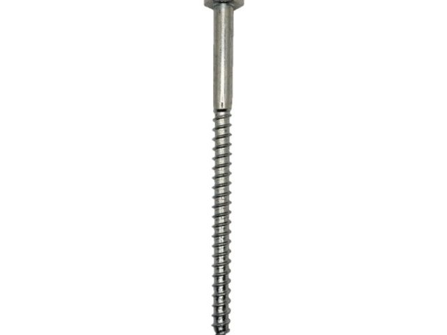 Holsurub Lemn Cap Hexagonal 10x240mm DIN 571 - 25buc/cutie