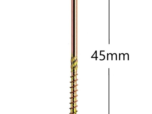 Surub Dulgherie Cap Plat 5x45mm Torx TX25 - 200buc/cutie