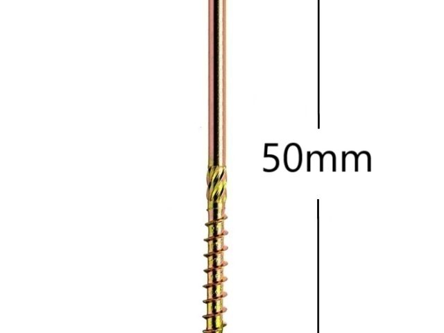 Surub Dulgherie Cap Plat 5x50mm Torx TX25 - 200buc/cutie
