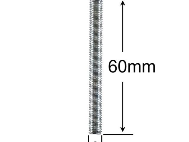 Surub Filet Metric M6x60mm Cap Hexagonal DIN 933 Gr.8.8 Zincat - 100buc/cutie