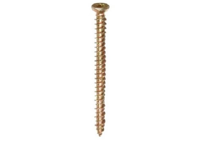 Surub Montaj Ferestre 7.5x52 Galben TX30 - 100buc/cutie