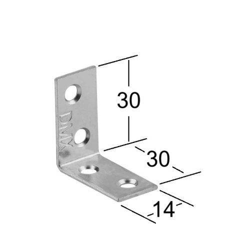 Coltar Lemn 30x30x14x1.5 mm KW30