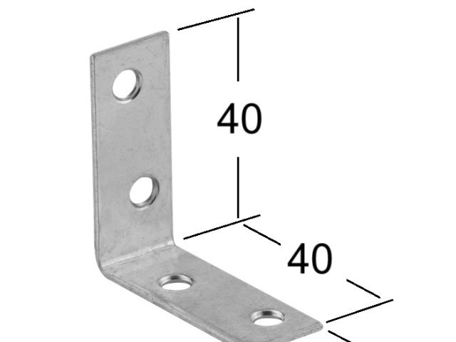 Coltar Lemn 40x40x15x1.5 mm KW40