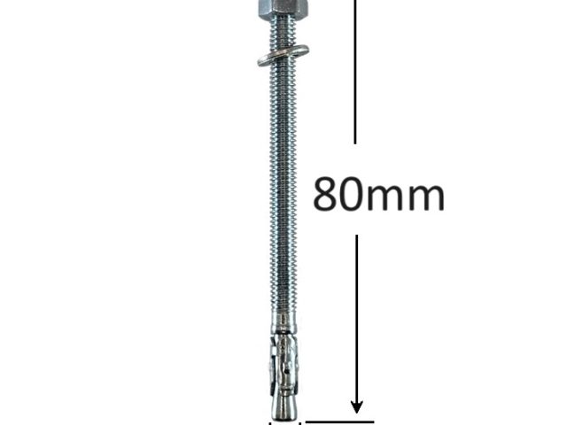Conexpand Ancora Cu Cep Cilindric Si Clema M6x80mm - 100buc/cutie