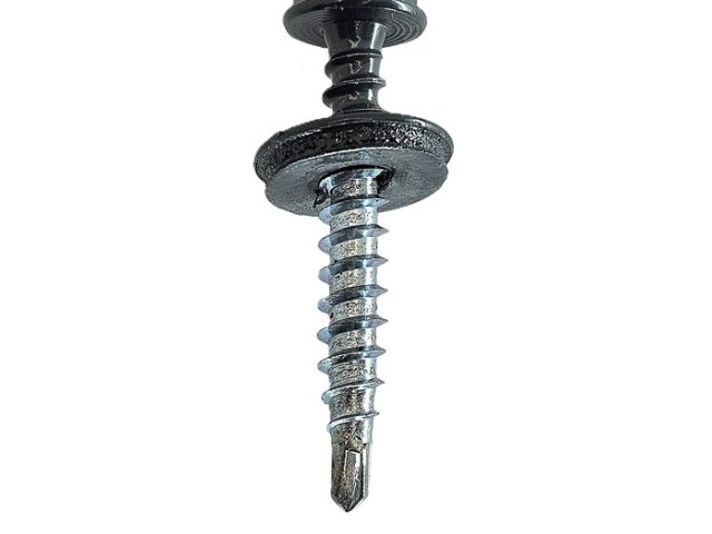 Surub Autoforant Cap Hexagonal 4.8x35mm Gri Antracit RAL 7016 - 250 buc/cutie
