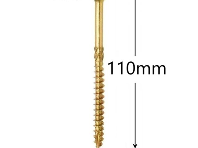 Surub Dulgherie Cap Inecat 6x110mm Torx TX30 - 100buc/cutie