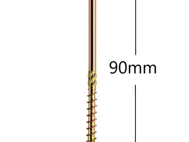 Surub Dulgherie Cap Plat 5x90mm Torx TX25 - 150buc/cutie