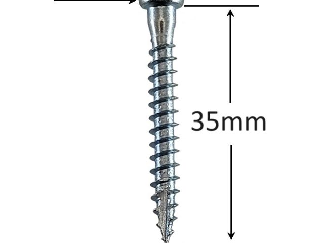 Surub Montaj Conectori 5x35mm - 500buc/cutie