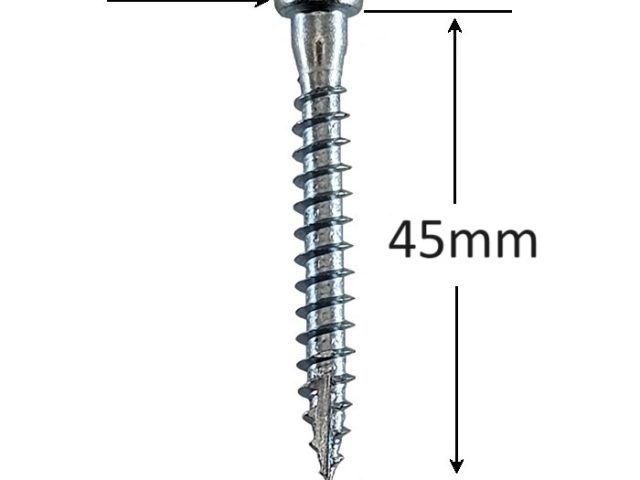 Surub Montaj Conectori 5x45mm - 500buc/cutie