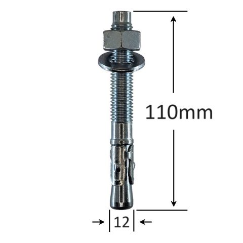 Conexpand Ancora Cu Cep Cilindric Si Clema M12x110mm - 25buc/cutie