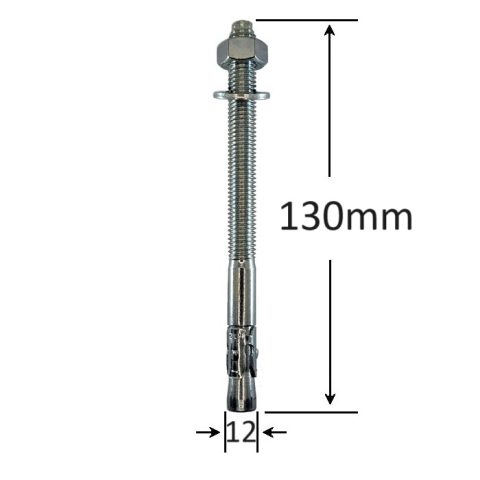 Conexpand Ancora Cu Cep Cilindric Si Clema M12x130mm - 20buc/cutie