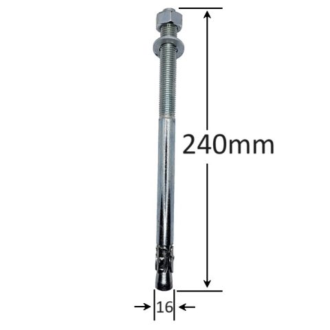 Conexpand Ancora Cu Cep Cilindric Si Clema M16x240mm - 10buc/cutie