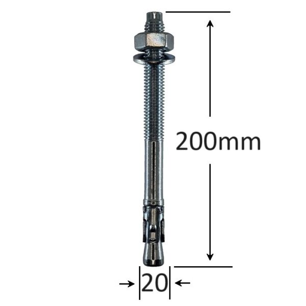 Conexpand Ancora Cu Cep Cilindric Si Clema M20x200 a