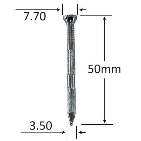 Cuie Pentru Beton 3.5x50 - 250buc/cutie