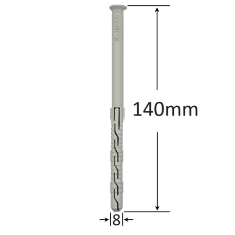 Diblu 8x140mm KPR - 50buc/set