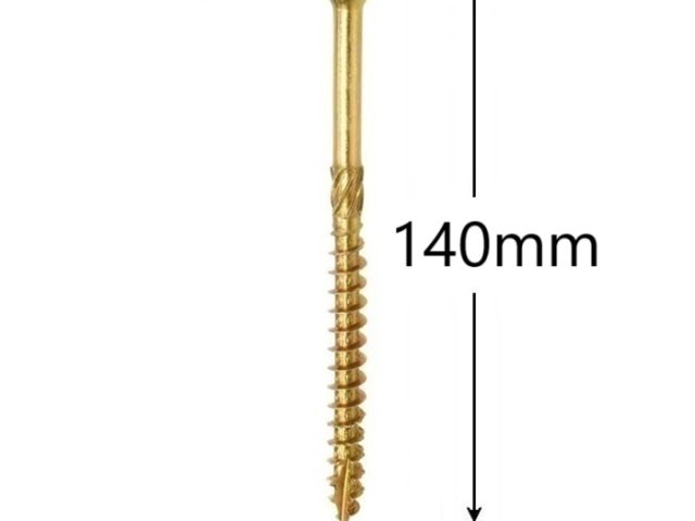 Surub Dulgherie Cap Inecat 5x140mm Torx TX25 - 100buc/cutie