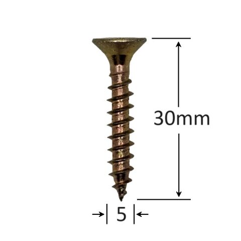 Holsurub Lemn Si PAL Cap Inecat 5x30 mm PZ2 - 1000buc/cutie