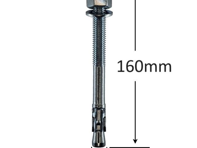 Conexpand Ancora Cu Cep Cilindric Si Clema M10x160mm - 25buc/cutie