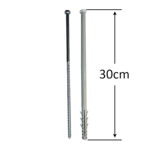 Diblu 12x300mm Cu Surub DIN 571 - 25 buc/cutie