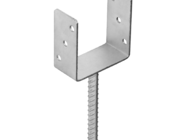 Suport Stalp Lemn 161mm Tip U PS160U Cu Tija