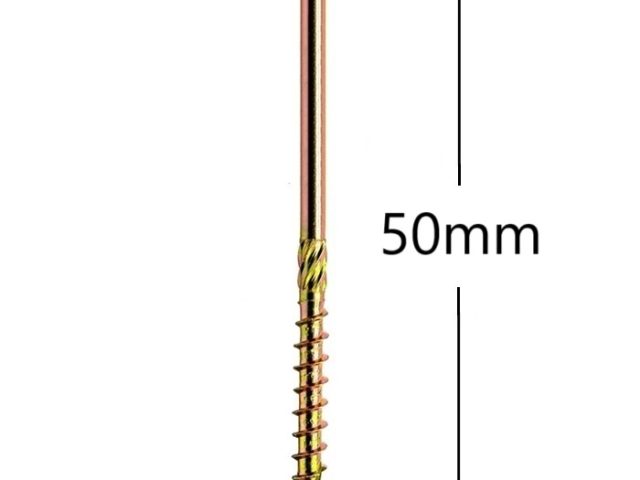 Surub Dulgherie Cap Plat 6x50mm Torx TX30 - 100buc/cutie