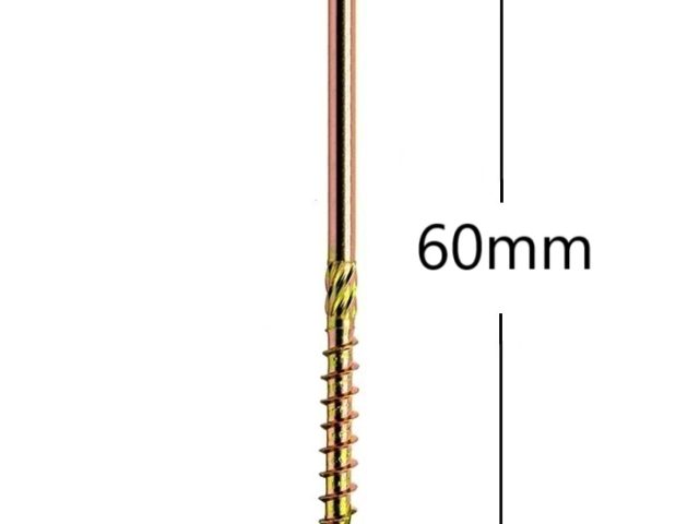 Surub Dulgherie Cap Plat 6x60mm Torx TX30 - 100buc/cutie