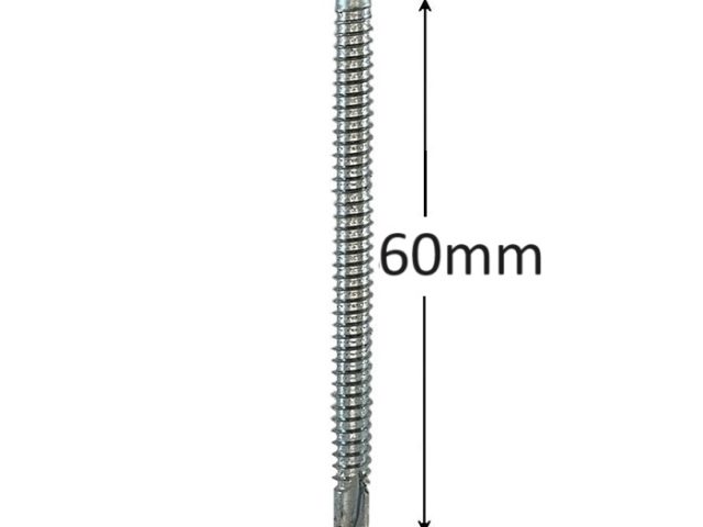 Surub Autoforant Cap Hexagonal 5.5x60mm Zincat DIN 7504K- 100buc/cutie
