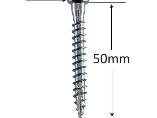 Surub Montaj Conectori 5x50mm - 250buc/cutie