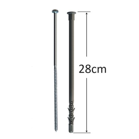 Diblu 12x280mm Cu Surub DIN 571 - 25 buc/cutie