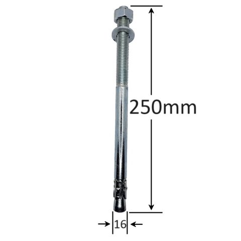 Conexpand Ancora Cu Cep Cilindric Si Clema M16x250mm - 10buc/cutie