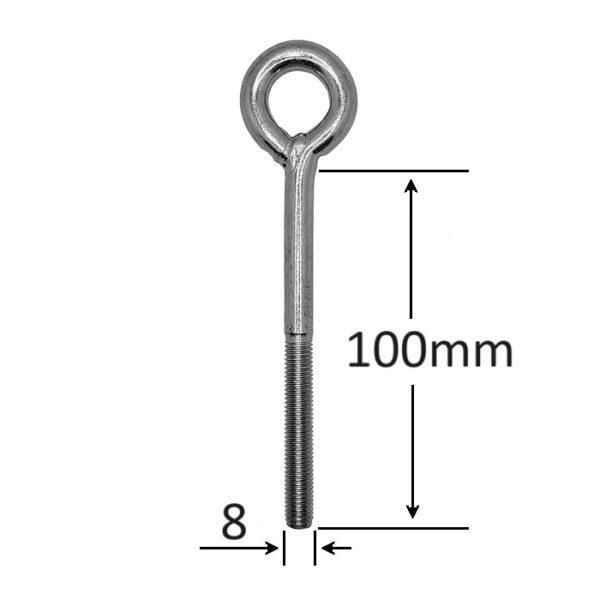 Surub Cu Inel M8x100mm a