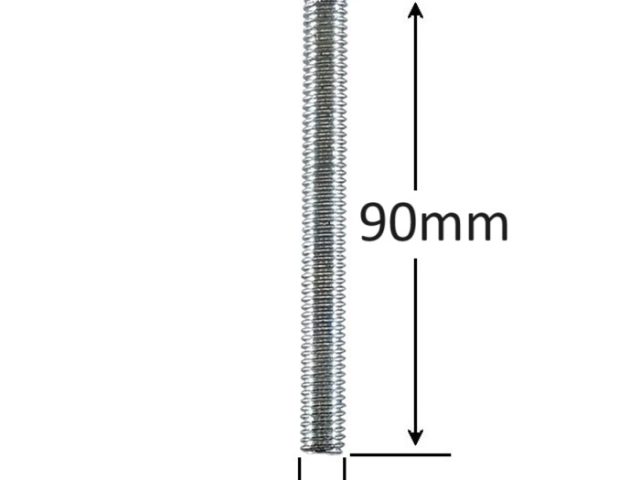 Surub Filet Metric M6x90mm Cap Hexagonal DIN 933 Gr.8.8 Zincat - 100buc/cutie