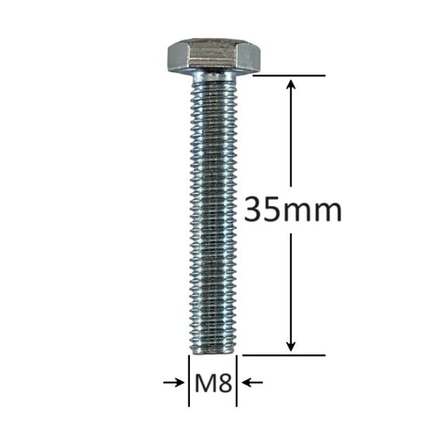 Surub Filet Metric M8x35mm Cap Hexagonal a