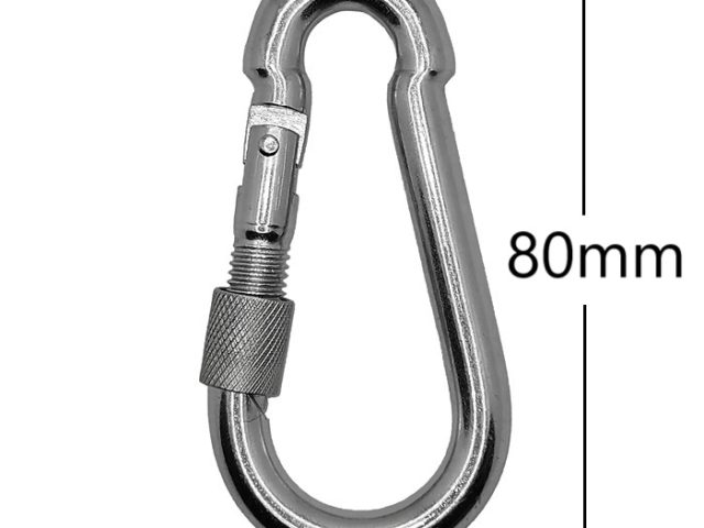 Carabina Cu Filet M8x80mm DIN 5299 Zincata
