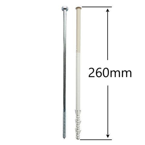 Diblu 10x260mm Cu Surub DIN 571 - 50 buc/cutie
