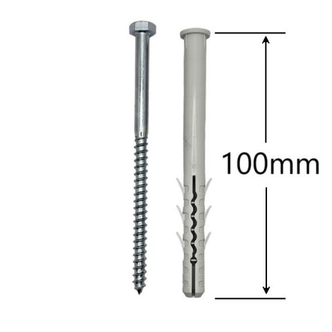 Diblu 12x100mm Cu Surub DIN 571 - 50 buc/cutie