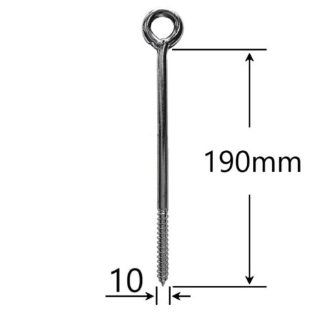 Holsurub Cu Inel 10x190mm