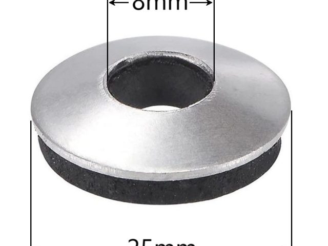 Saiba Etansare Cu Garnitura EPDM 8x25 Zincata - 500buc/cutie