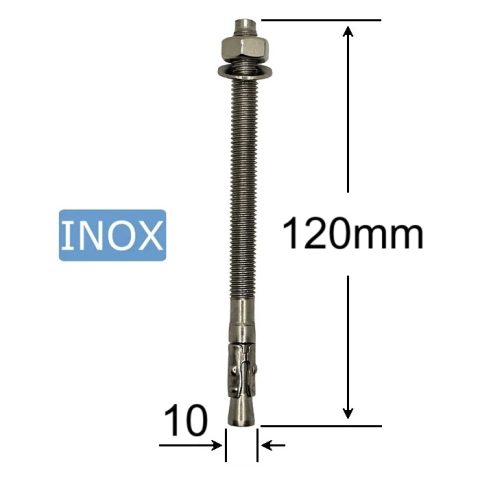 Conexpand Ancora Inox M10x120 - 10buc/cutie